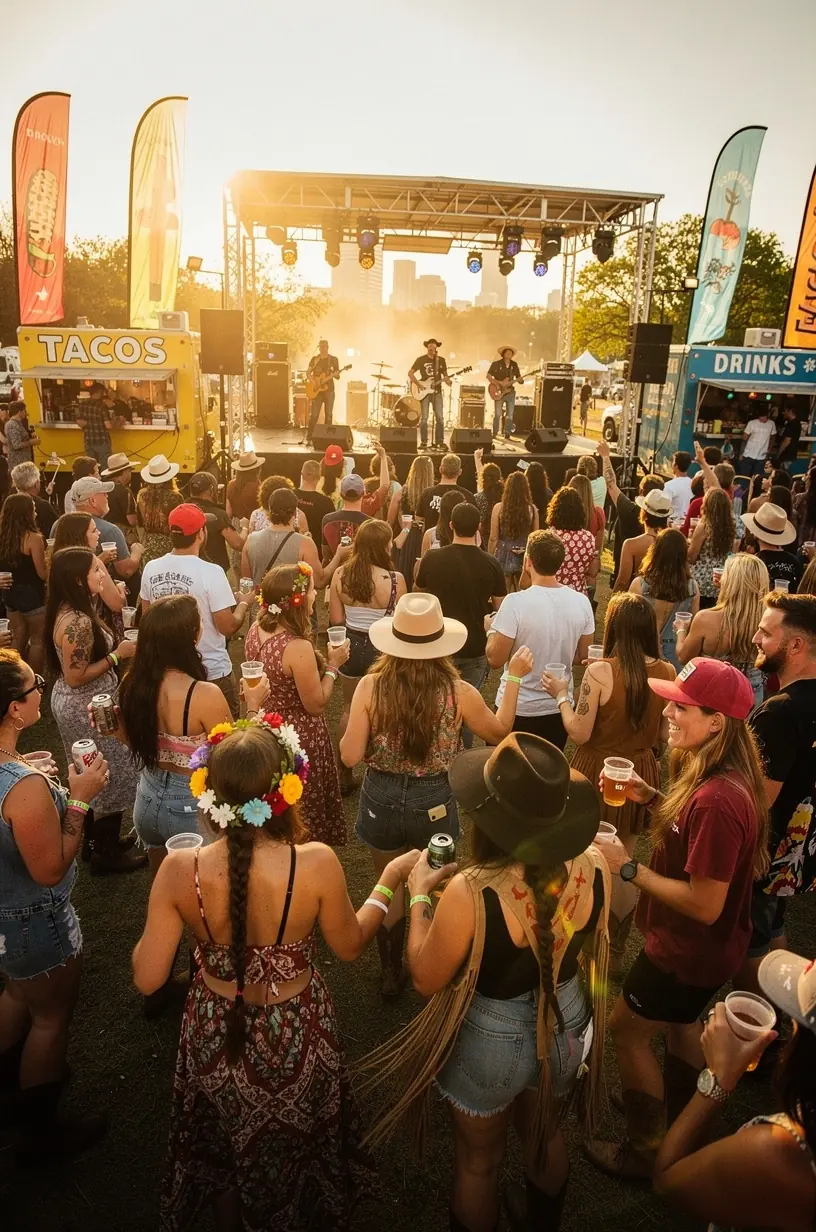 Variety of live performances showcasing diverse entertainment